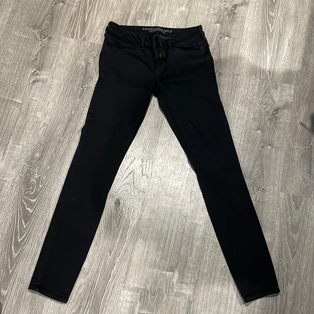 American Eagle M, Black Skinny Jeans